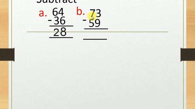 Lesson 4- Maths Class 3; Subtraction смотреть онлайн