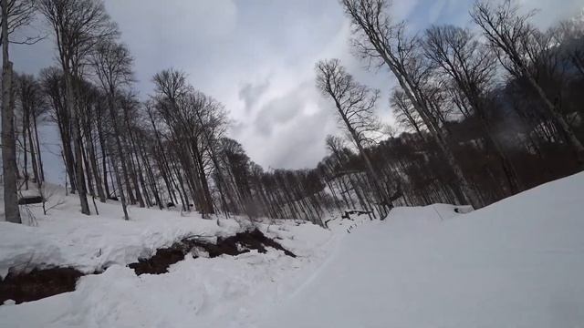 1 марта 2022 - Роза Хутор - Спуск по зелёным трассам Плато, Шале, Учебная смотреть онлайн