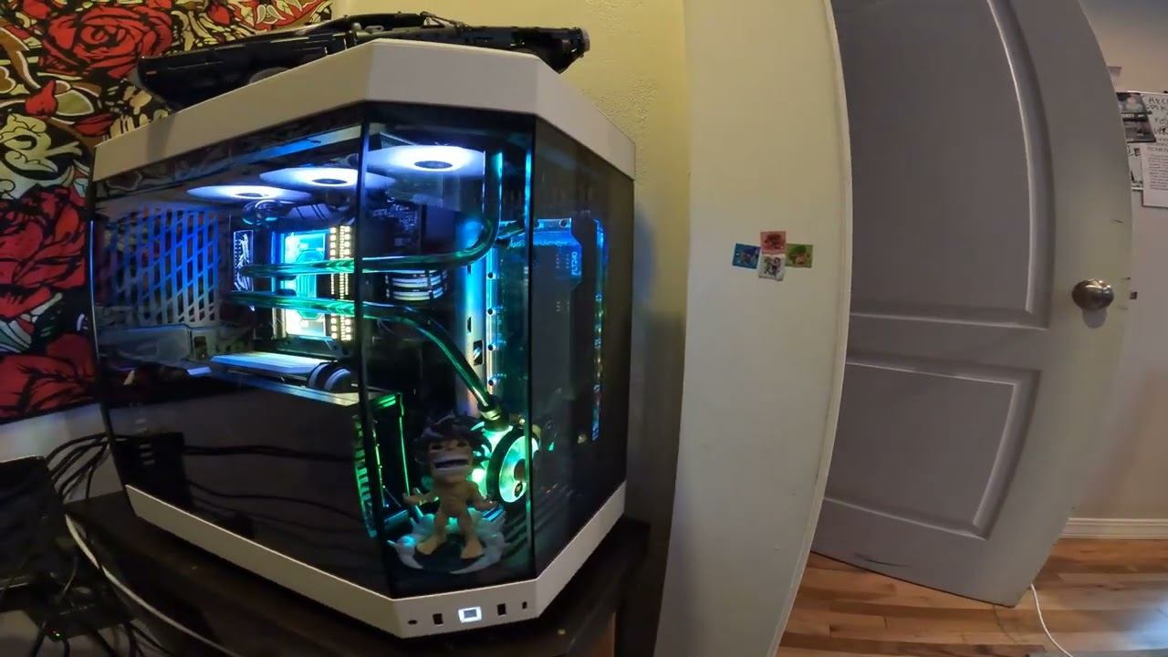 BEST Hyte Y60 build EVER no cap. смотреть онлайн