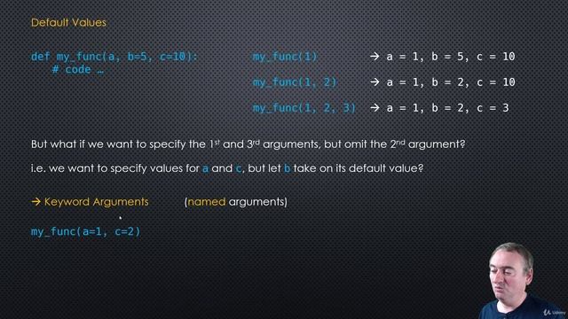 003 Positional and Keyword Arguments - Lecture смотреть онлайн