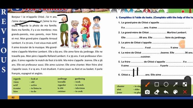 LESSON 8 (MA FAMILLE) Mon passeport 1 FULL EXPLANATION BY The French Hub 🇫🇷 смотреть онлайн