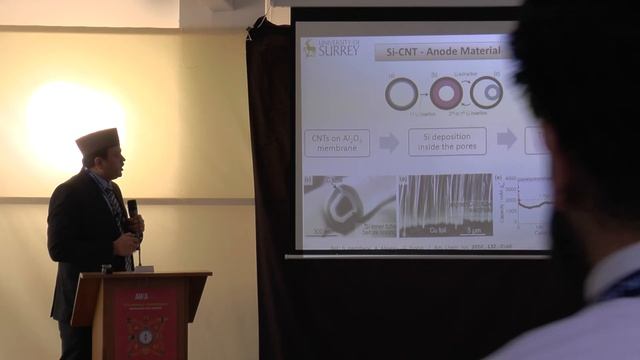 High Energy Density Batteries - Dr Muhammad Ahmad Pannu. AMRA 2016 смотреть онлайн