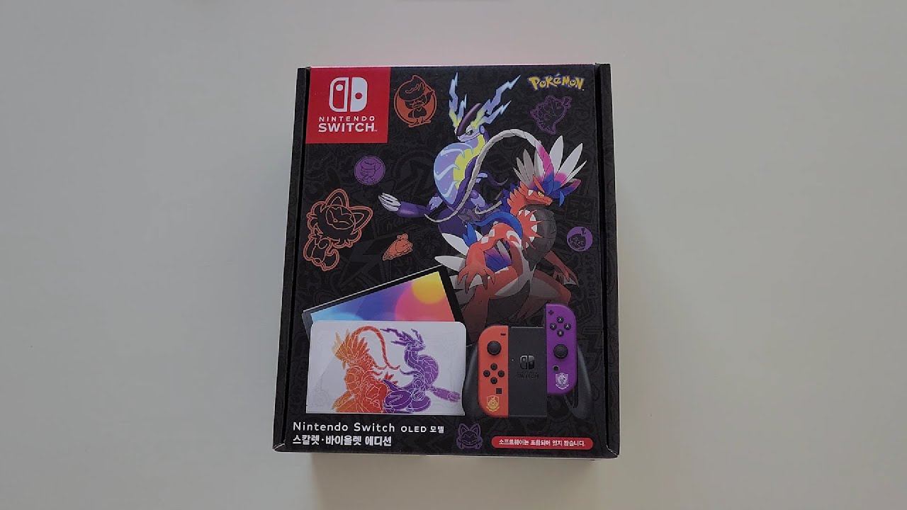 Unboxing Nintendo Switch – OLED Model: Pokémon Scarlet & Violet Edition смотреть онлайн