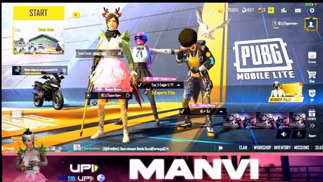 PUBG Lite Prank Video 😁with Manvi Gaming Best funny Mimikri dialog video#Talent Gaming смотреть онлайн