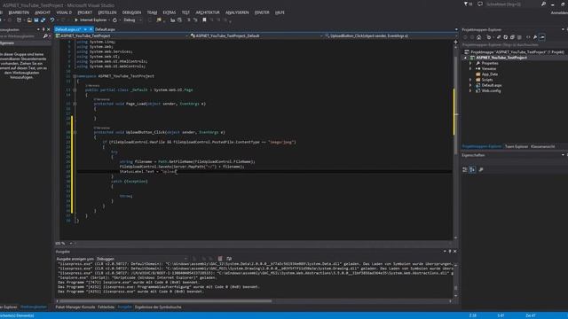 Let's Show #182 - C# Visual Studio .NET Tutorial - ASP Upload File Dialog FileType смотреть онлайн