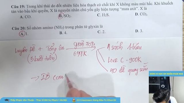 NẮM TRỌN 7Đ LÍ THUYẾT HÓA ĐỀ SỐ 5 смотреть онлайн