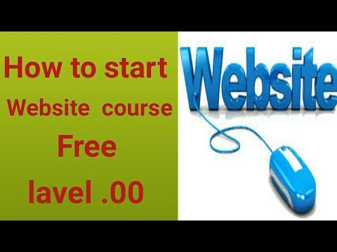 How to start website courses//free courseLevel.00// Waqar tack tv смотреть онлайн