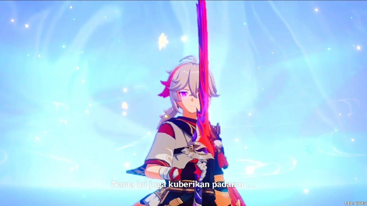 Kaedehara Kazuha with Signature Weapon "Kagotsurube Isshin" Cut Scene | Genshin Impact смотреть онлайн