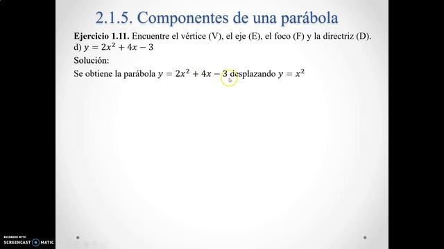 Componentes de parábolas смотреть онлайн