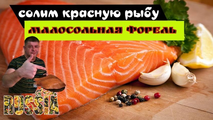 Как засолить форель или самый вкусный и простой рецепт засолки красной рыбы!