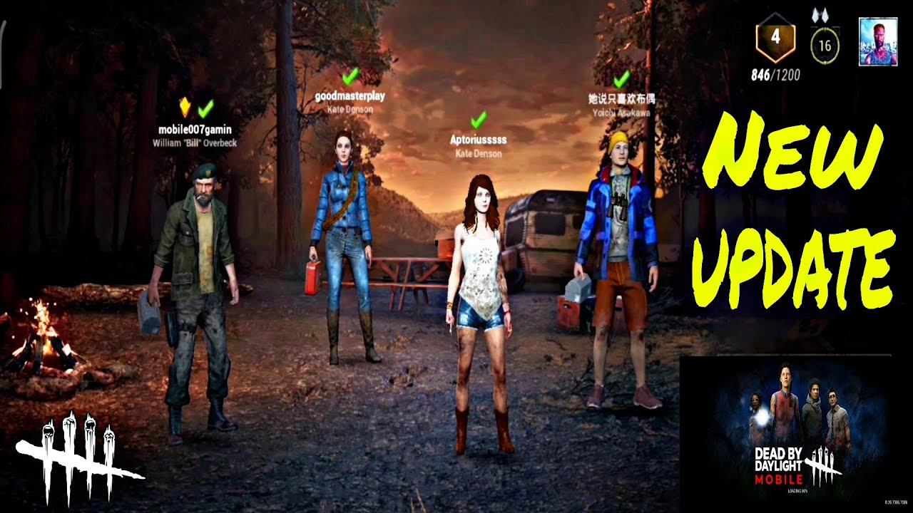 dead by daylight mobile : New update | bill Overbeck gameplay (dbd mobile) смотреть онлайн
