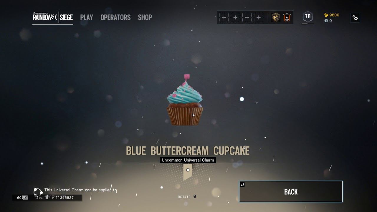Cupcake universal Charm | Rainbow Six: Siege Türkçe смотреть онлайн