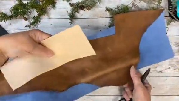 Die Cut Leather Journal Tips