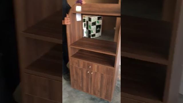 Microwave Trolley Cabinet Stand In PVC For Kitchen Essentials смотреть онлайн