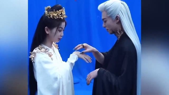 Kissing Scene, Didi And Esther Yu In Love Between Fairy And Devil. 🥰 #dylanwang #dyshen #estheryu.
