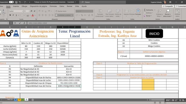 Programación Lineal - Método Simplex - Caso Cookie Land смотреть онлайн