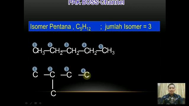 CARA MUDAH MENENTUKAN ISOMER ALKANA_KIMIA SMA KELAS XI | PAK BOSS Channel | Cerdas Kimia | смотреть онлайн