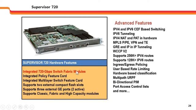 Cisco Catalyst 6509 Switch Training Hardware Architecture Overview clip6 смотреть онлайн