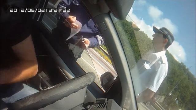 №11 Общение с ДПС! Железный аргумент!!! Пост ДПС Магри! ч 1