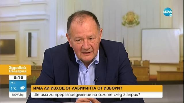 Ще се промени ли политическата ситуация в страната след изборите - Здравей, България (26.01.2023) смотреть онлайн