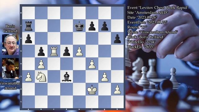 Beautiful Positional Play || Anand vs Gelfand || Levitov Chess || 2023 смотреть онлайн