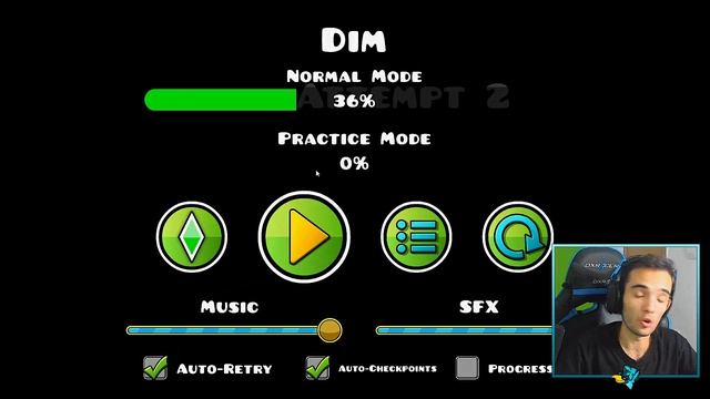 NUEVO JUEGO 3D DENTRO DE GEOMETRY DASH!! смотреть онлайн