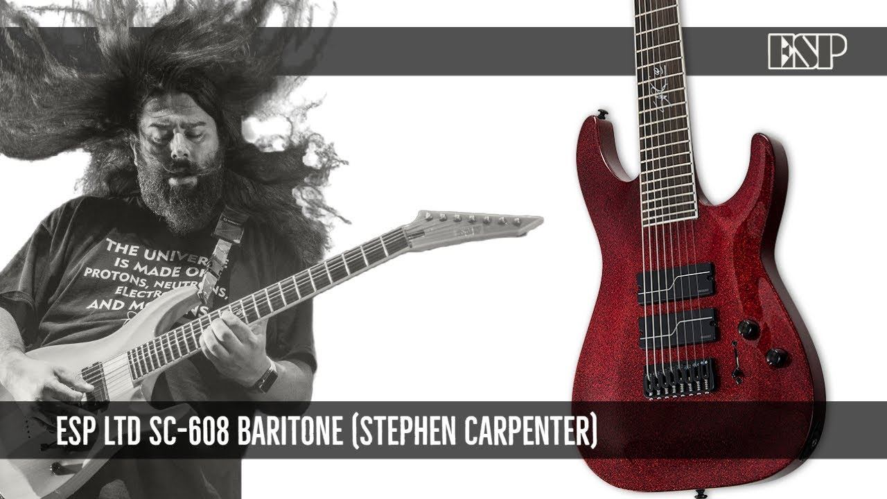 ESP LTD SC-608 BARITONE (Stephen Carpenter signature) смотреть онлайн