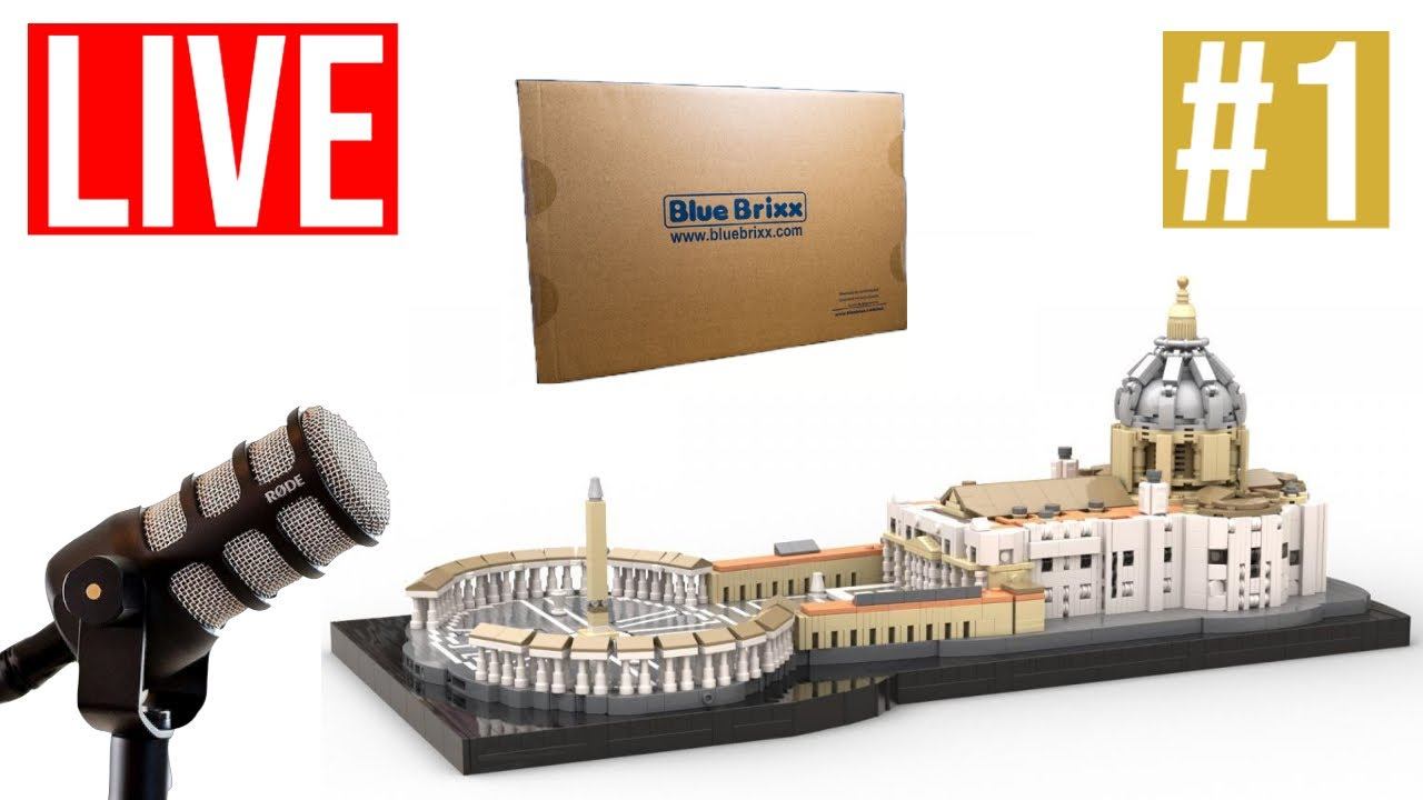 BlueBrixx Petersdom LIVE build - 1 | Set 105218 смотреть онлайн