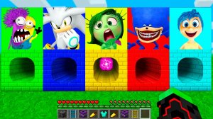 ВЫБЕРИ КРУГЛЫЙ ТОННЕЛЬ СОНИК ТЕЙПС ГОЛОВОЛОМКА 2 МИНЬОНЫ В МАЙНКРАФТ