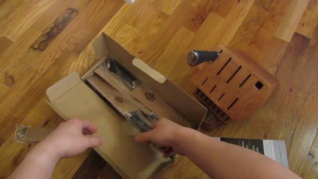 Chicago Cutlery - (Unboxing) Fusion Forged 18 Piece Knife Block Set (1119644) смотреть онлайн
