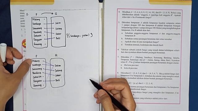 Ayo Kita Berlatih 3.2 MTK No.6-10 Kelas 8 SMP Hal.103 Semester 1 смотреть онлайн