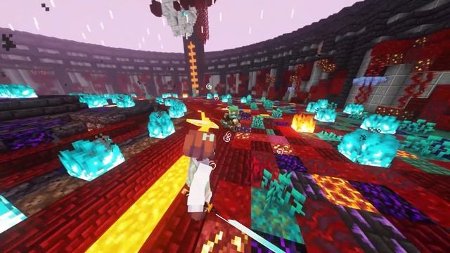 Minecraft epic fight modpack：Stellariscraft：The end arena of duel