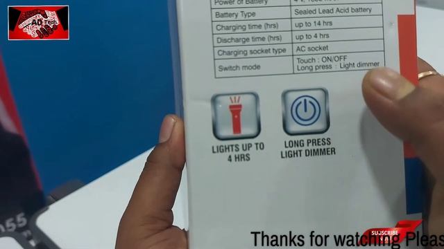 Unboxing Bajaj 1.2-Watt LED Emergency Light смотреть онлайн