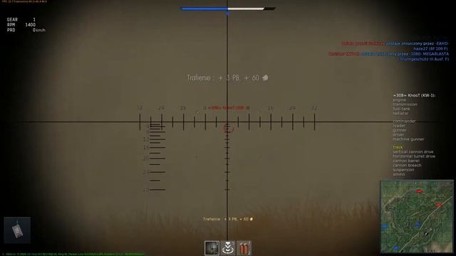 War Thunder Gameplay Pl - PzKpfw III Aufs. M W Akcji.