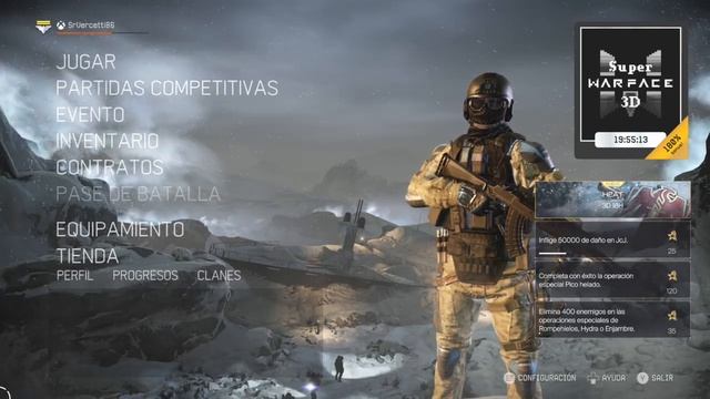Warface Menu