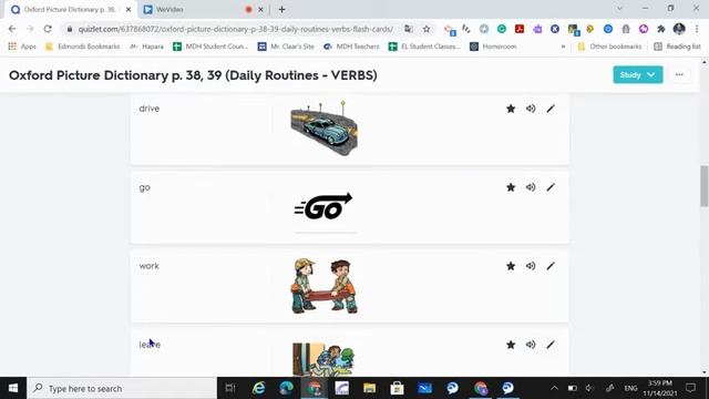 OPD p.38-39 (Daily Routines - VERBS) смотреть онлайн