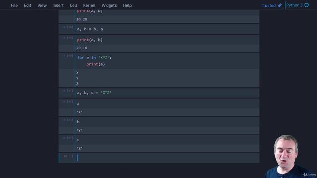 006 Unpacking Iterables - Coding смотреть онлайн