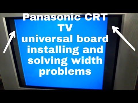 #Panasonic tv universal board fixing and width problem solving смотреть онлайн