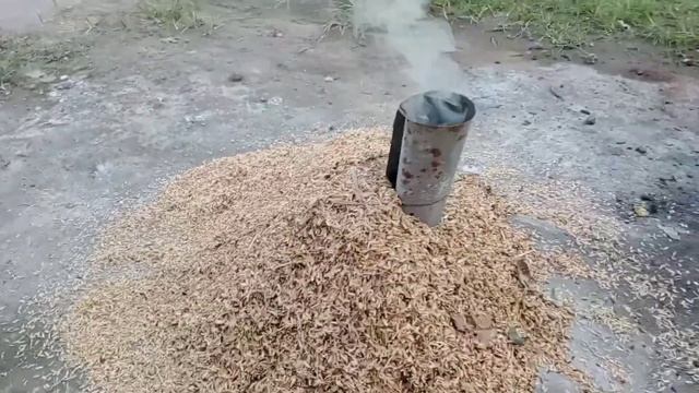 proses pembuatan arang sekam super!!tidak menjadi abu#sekambakar#tutorial смотреть онлайн