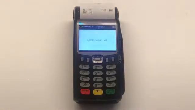 HUGIN VX675 TEMASSIZ ÖDEME İŞLEMİ смотреть онлайн