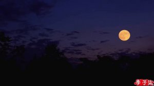 月儿圆圆，稻米飘香，正逢农家收谷忙Full Moon, Fragrance of Ripe Rice, Farmers Busy Harvesting Crops | Liziqi Channel