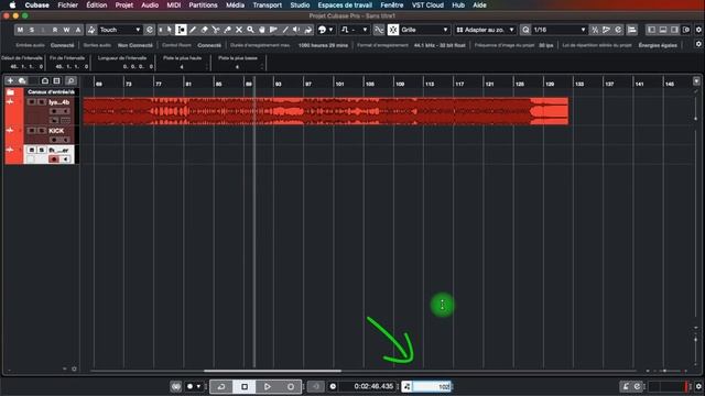 Comment Mettre l'Audio au Tempo (Tuto Cubase) смотреть онлайн