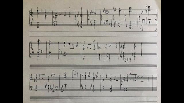 Chordially, Thelonious Monk (solo piano transcription) смотреть онлайн