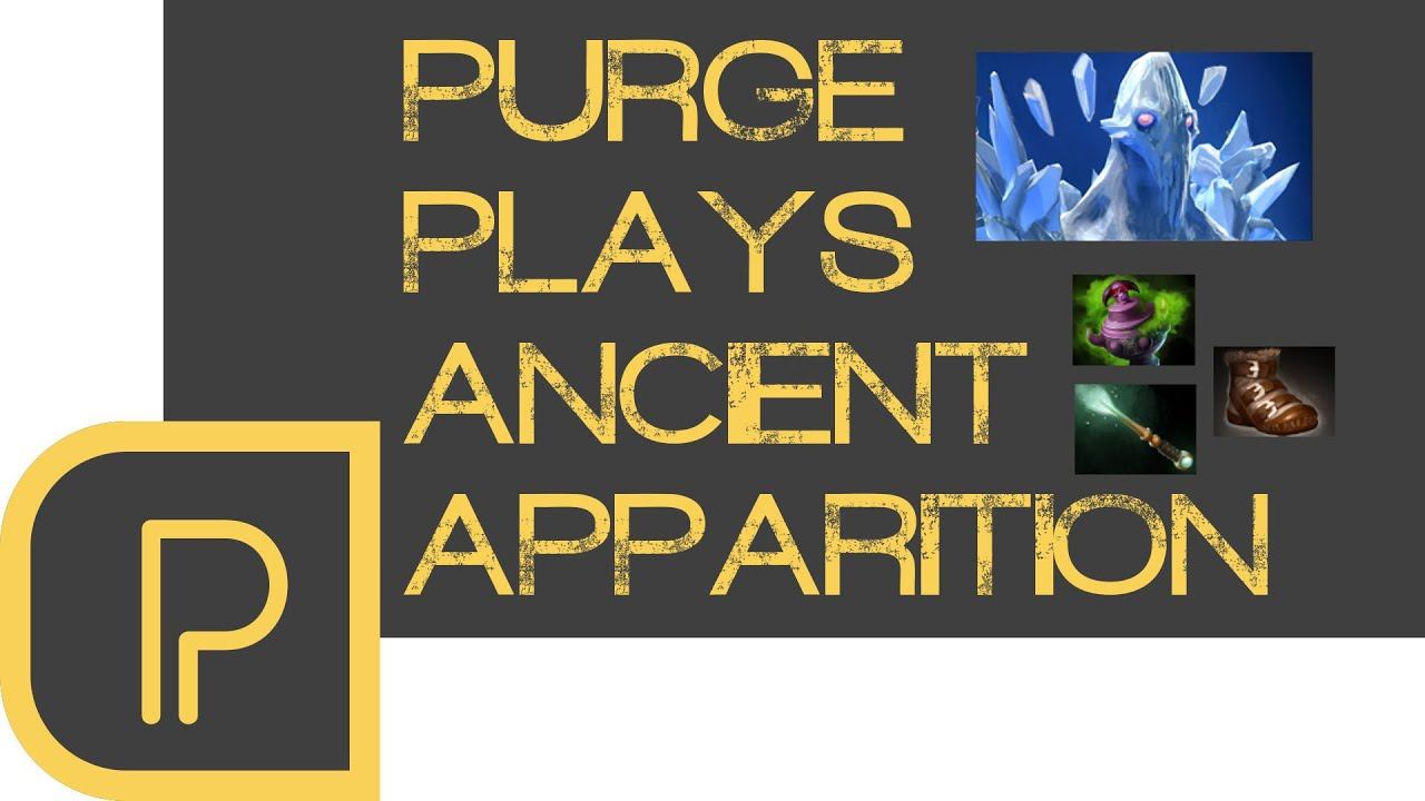 Dota 2 Purge plays Ancient Apparition (replay) смотреть онлайн