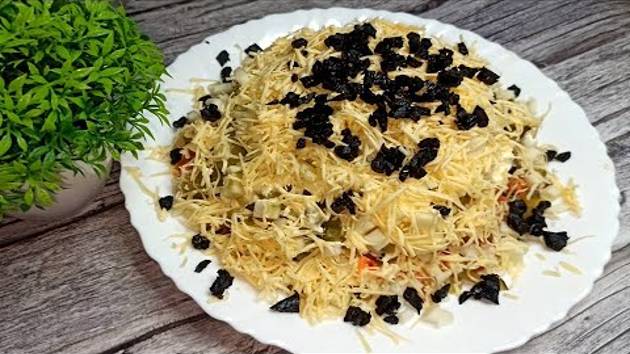 Салат который покорил всех❗ 😋 Вкусный праздничный салат с мясом говядины и без картошки❗ рецепты смотреть онлайн