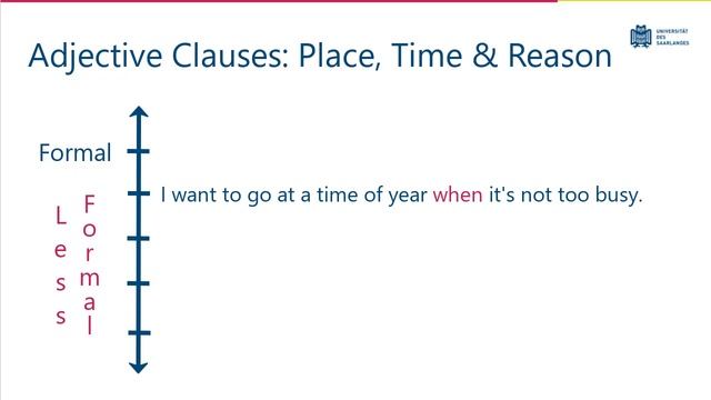 Adjective Clauses Episode 4: Clauses of Place, Time, and Reason смотреть онлайн