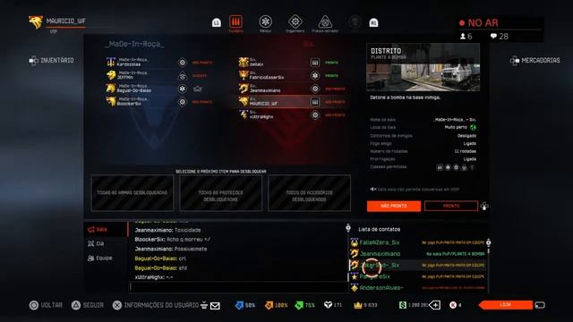 | Warface | CF | Six vs Made In Roça #GoSix смотреть онлайн