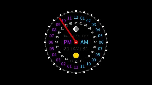 My first app - Vector Clock! смотреть онлайн
