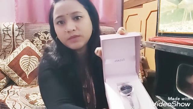 original Titan watch from Titan Showroom in DB Mall Bhopal..... смотреть онлайн