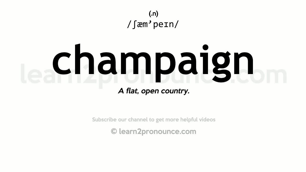 Pronunciation of Champaign | Definition of Champaign смотреть онлайн